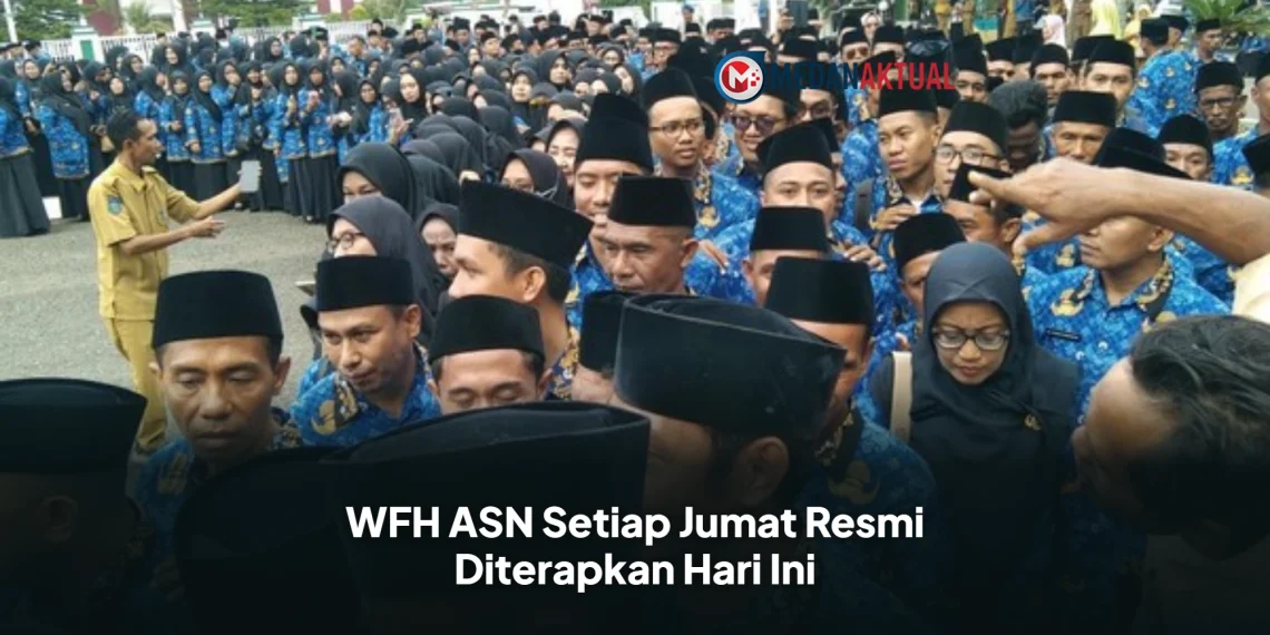 WFH ASN Setiap Jumat Resmi Diterapkan Hari Ini