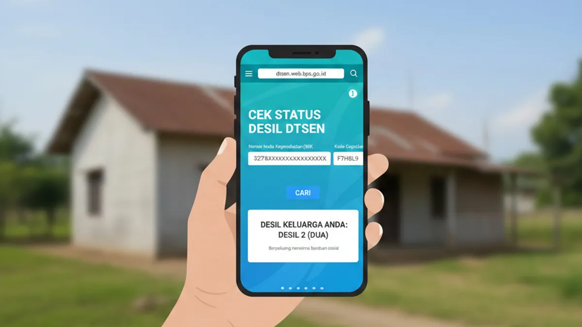 Cek Desil DTSEN 2026 Online: Cara Cek Status PKH dan BPNT Lewat HP dengan Mudah
