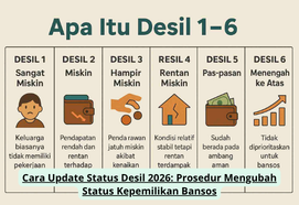 Cara Update Status Desil 2026: Prosedur Mengubah Status Kepemilikan Bansos