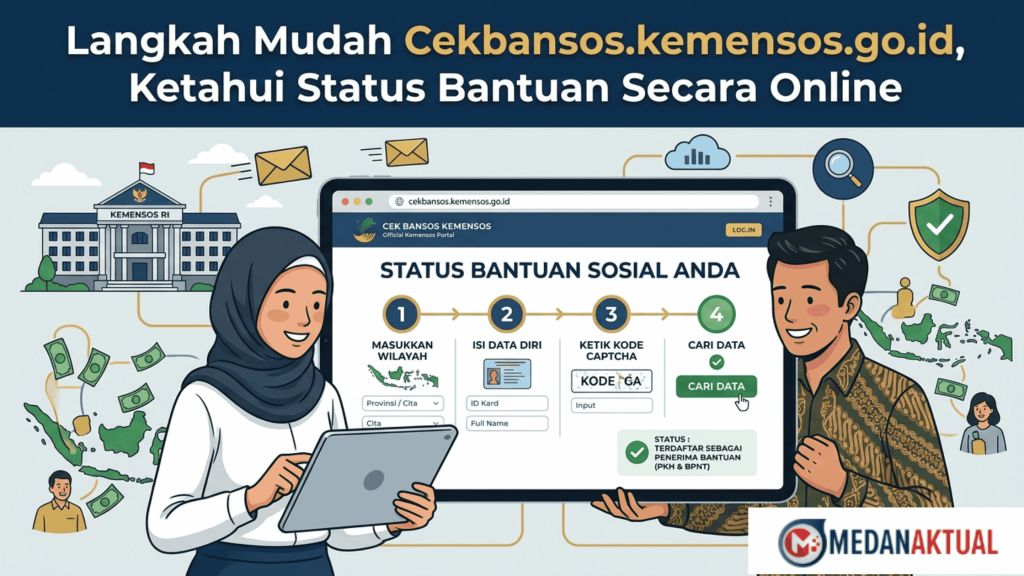 Langkah Mudah Cekbansos.kemensos.go.id, Ketahui Status Bantuan Secara Online