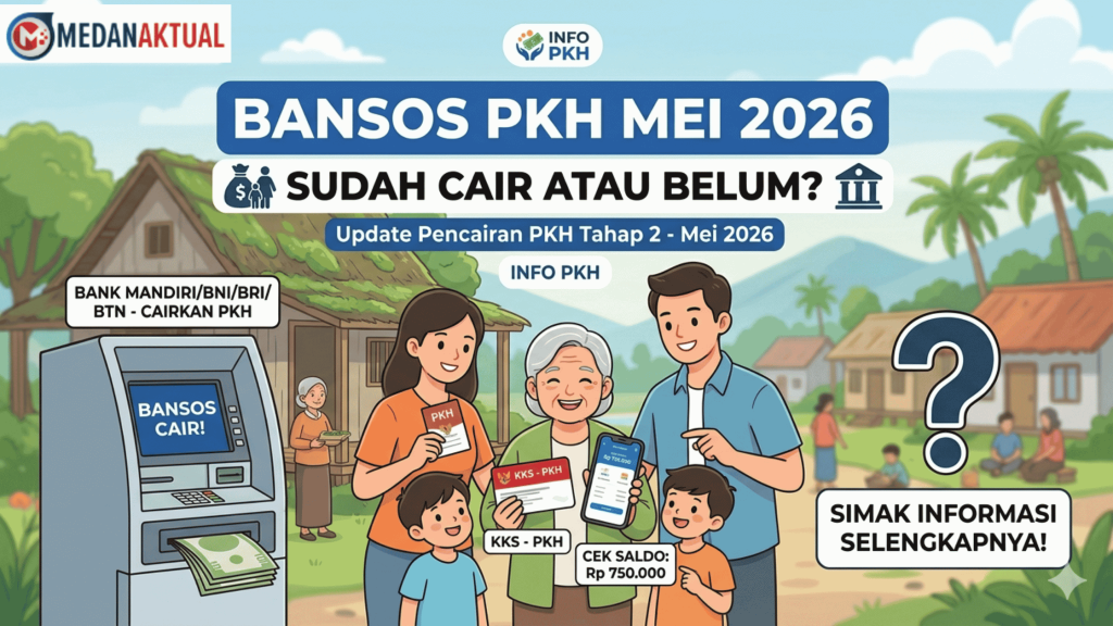 Bansos PKH Mei 2026 Sudah Cair atau Belum? Simak Informasi Selengkapnya
