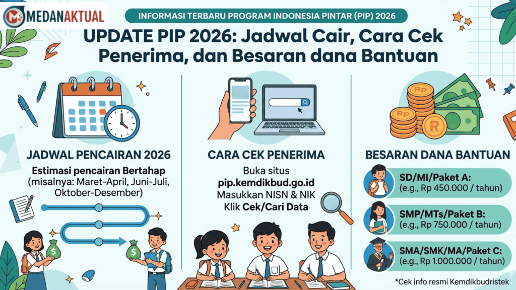 Update PIP 2026: Jadwal Cair, Cara Cek Penerima, dan Besaran dana Bantuan