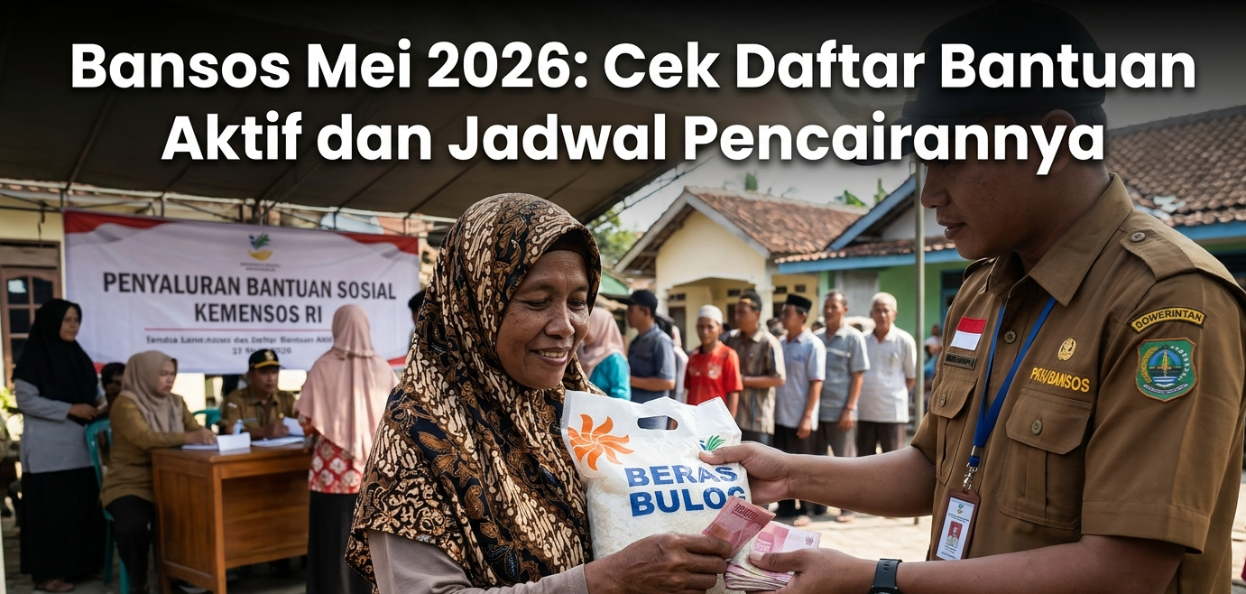 Bansos Mei 2026: Cek Daftar Bantuan Aktif dan Jadwal Pencairannya