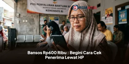 Bansos Rp600 Ribu : Begini Cara Cek Penerima Lewat HP