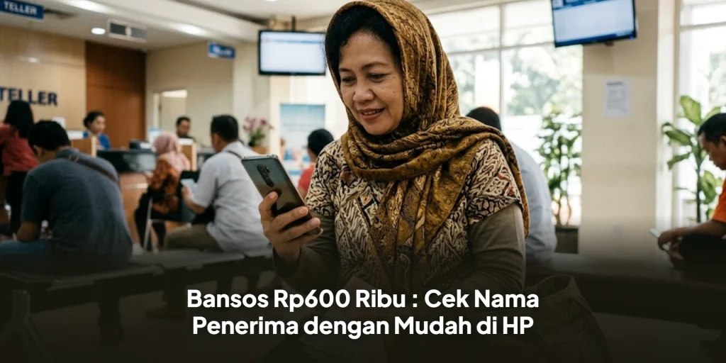 Bansos Rp600 Ribu : Cek Nama Penerima dengan Mudah di HP