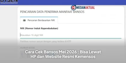 Cara Cek Bansos Mei 2026 : Bisa Lewat HP dan Website Resmi Kemensos