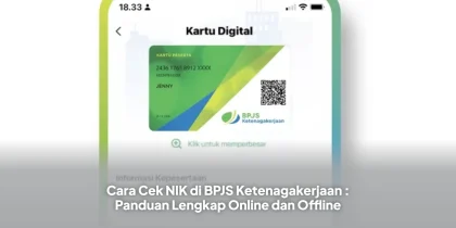 Cara Cek NIK di BPJS Ketenagakerjaan : Panduan Lengkap Online dan Offline