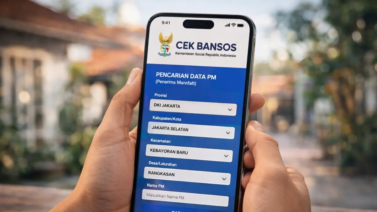 Cek Bansos 2026: Cara Mudah Cek Status Bantuan Kemensos Pakai NIK Secara Online