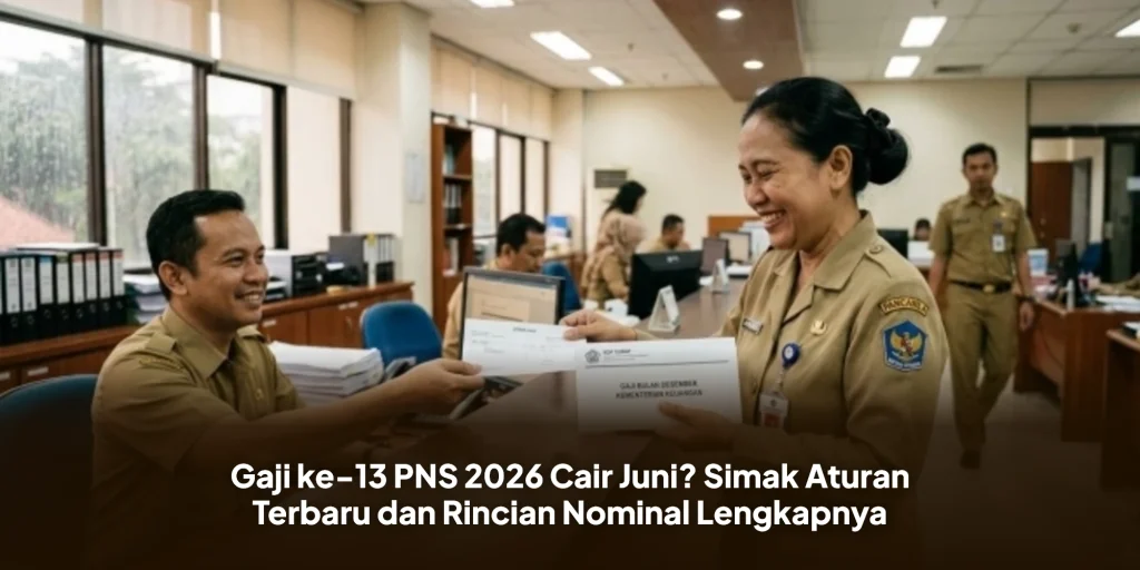 Gaji ke-13 PNS 2026 Cair Juni? Simak Aturan Terbaru dan Rincian Nominal Lengkapnya