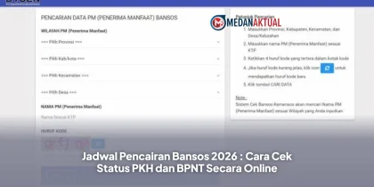 Jadwal Pencairan Bansos 2026 : Cara Cek Status PKH dan BPNT Secara Online