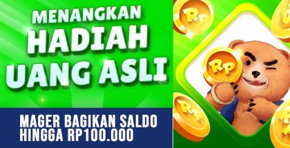 Saldo Dana Hari Ini : MaGer Bagikan Saldo Hingga Rp100.000