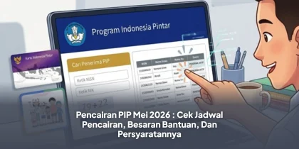 Pencairan PIP Mei 2026 : Cek Jadwal Pencairan, Besaran Bantuan, Dan Persyaratannya