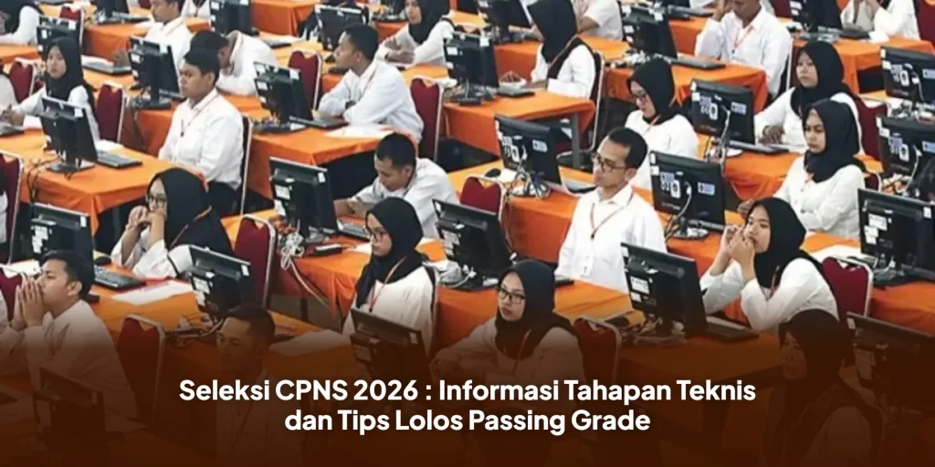 Seleksi CPNS 2026 : Informasi Tahapan Teknis dan Tips Lolos Passing Grade