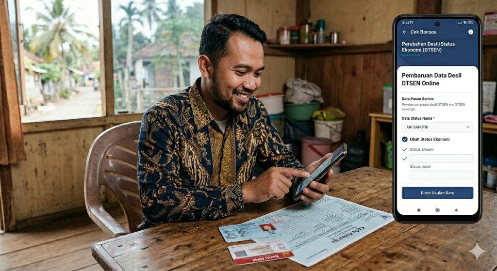Cara Mengetahui Desil Bansos 2026 Lewat HP