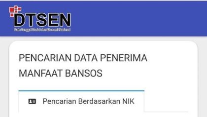 Cara Cek Desil Bansos 2026 Pakai NIK KTP, Ketahui Status di DTSEN Secara Online