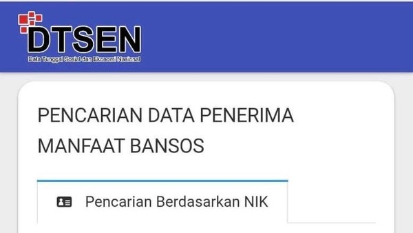 Cara Cek Desil Bansos 2026 Pakai NIK KTP, Ketahui Status di DTSEN Secara Online