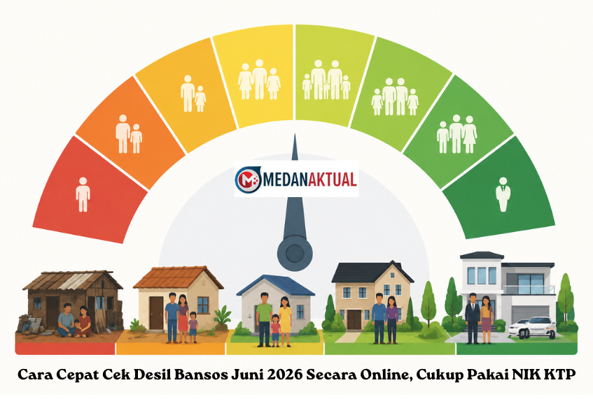 Cara Cepat Cek Desil Bansos Juni 2026 Secara Online, Cukup Pakai NIK KTP