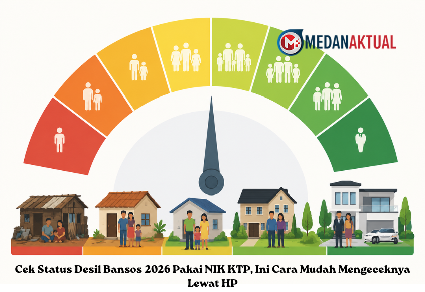 Cek Status Desil Bansos 2026 Pakai NIK KTP, Ini Cara Mudah Mengeceknya Lewat HP