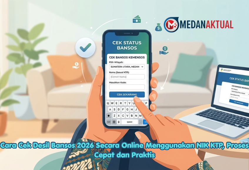 Cara Cek Desil Bansos 2026 Secara Online Menggunakan NIK KTP, Proses Cepat dan Praktis