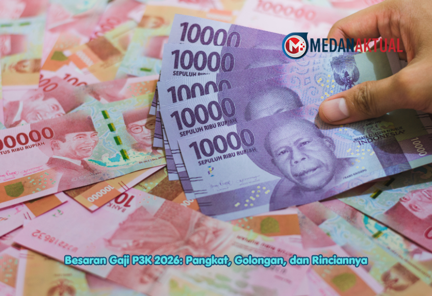 Besaran Gaji P3K 2026: Pangkat, Golongan, dan Rinciannya