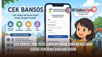Cek Bansos Juni 2026 Lewat HP,Simak Cara Mengetahui Status Penerima Bantuan Sosial