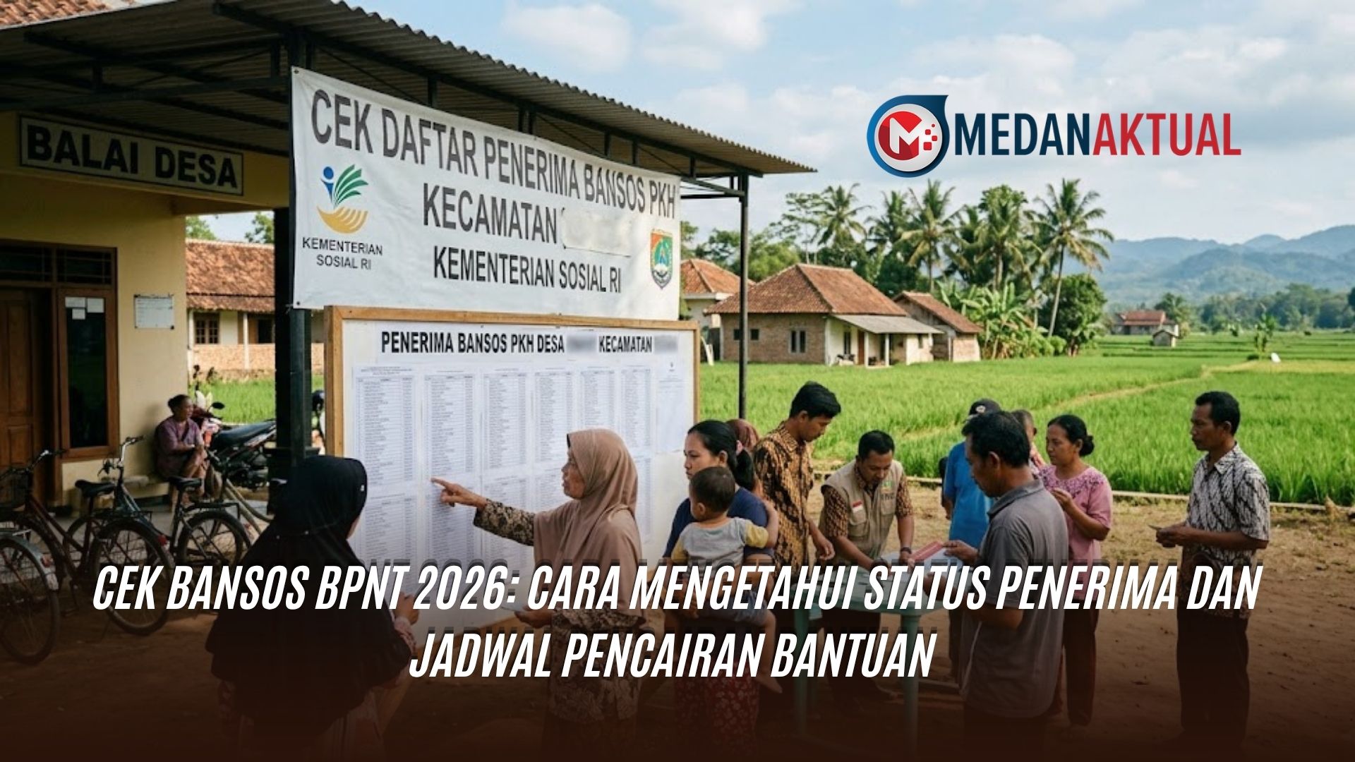 Cek Bansos BPNT 2026: Cara Mengetahui Status Penerima dan Jadwal Pencairan Bantuan