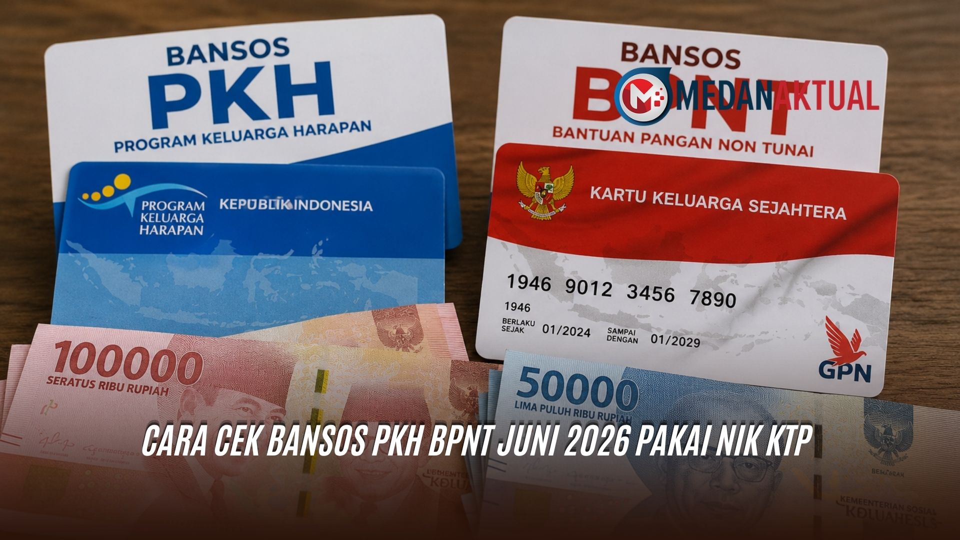 Cara Cek Bansos PKH BPNT Juni 2026 Pakai NIK KTP