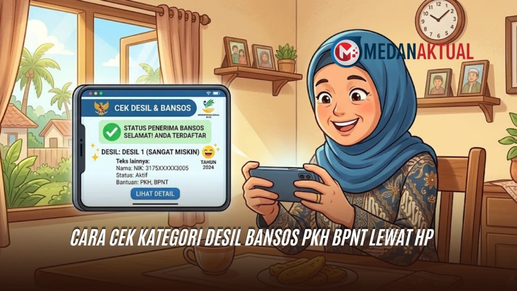 Cara Cek Kategori Desil Bansos PKH BPNT Lewat HP