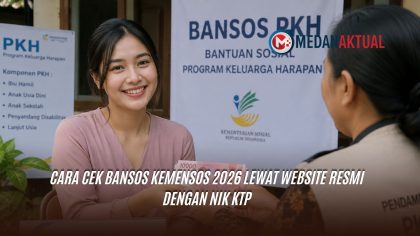 Cara Cek Bansos Kemensos 2026 Lewat Website Resmi dengan NIK KTP