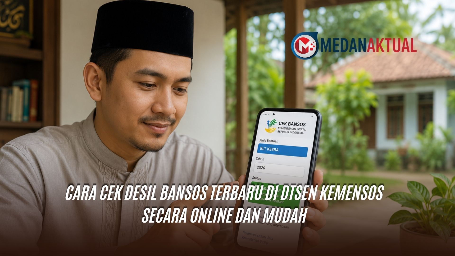 Cara Cek Desil Bansos Terbaru di DTSEN Kemensos Secara Online dan Mudah