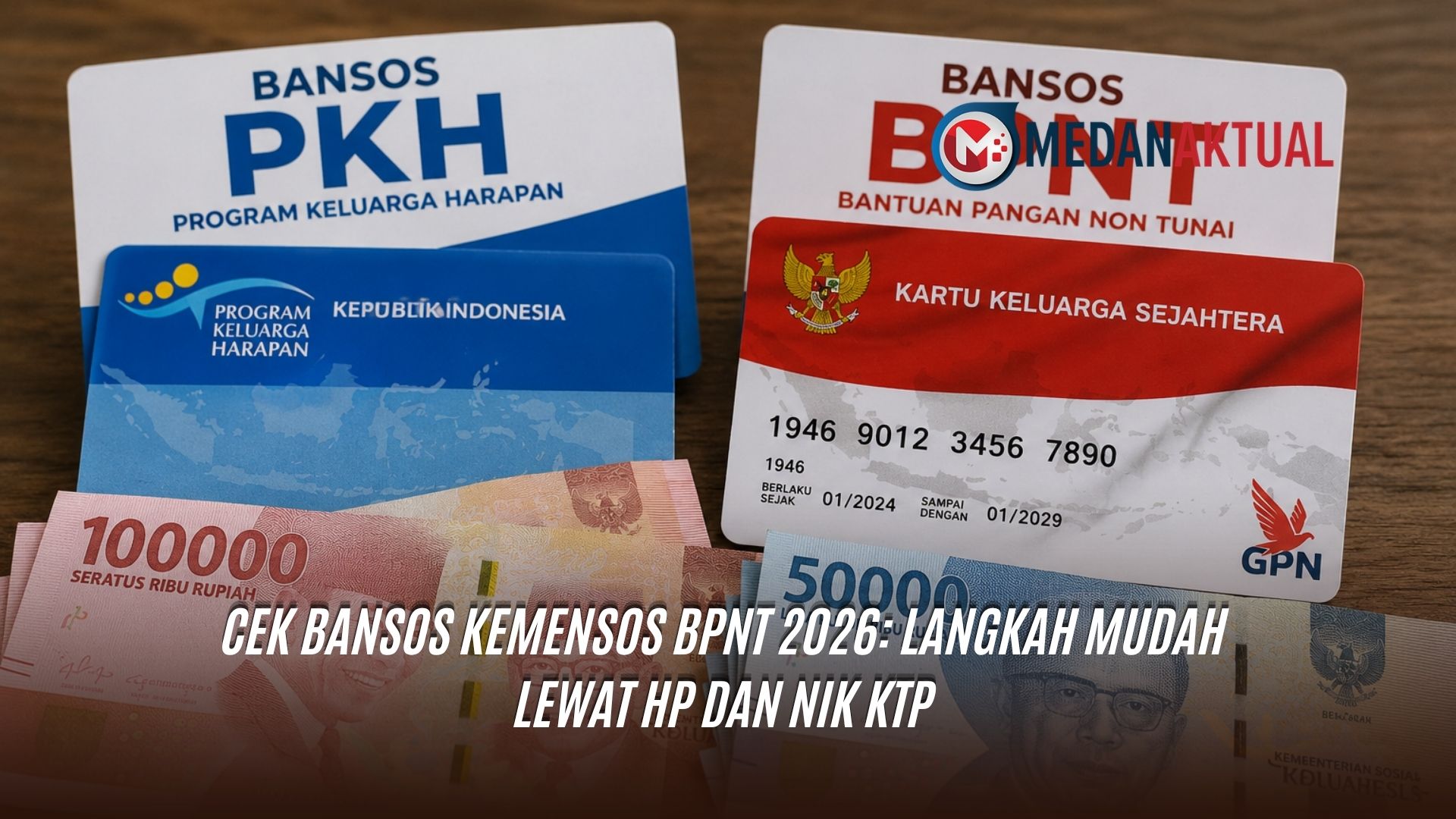 Cek Bansos Kemensos BPNT 2026: Langkah Mudah Lewat HP dan NIK KTP