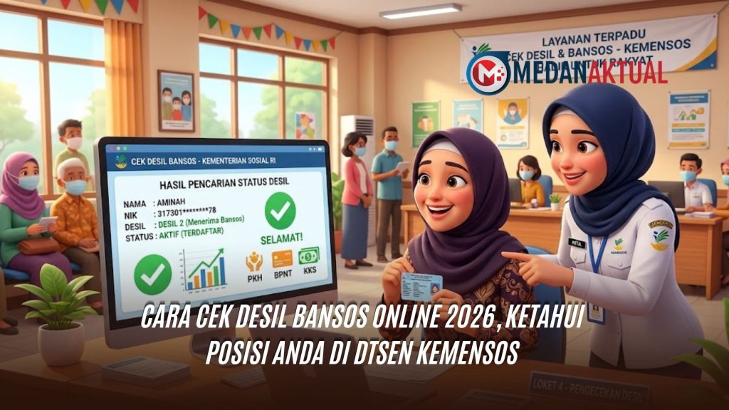 Cara Cek Desil Bansos Online 2026, Ketahui Posisi Anda di DTSEN Kemensos