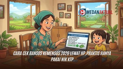 Cara Cek Bansos Kemensos 2026 Lewat HP, Praktis Hanya Pakai NIK KTP