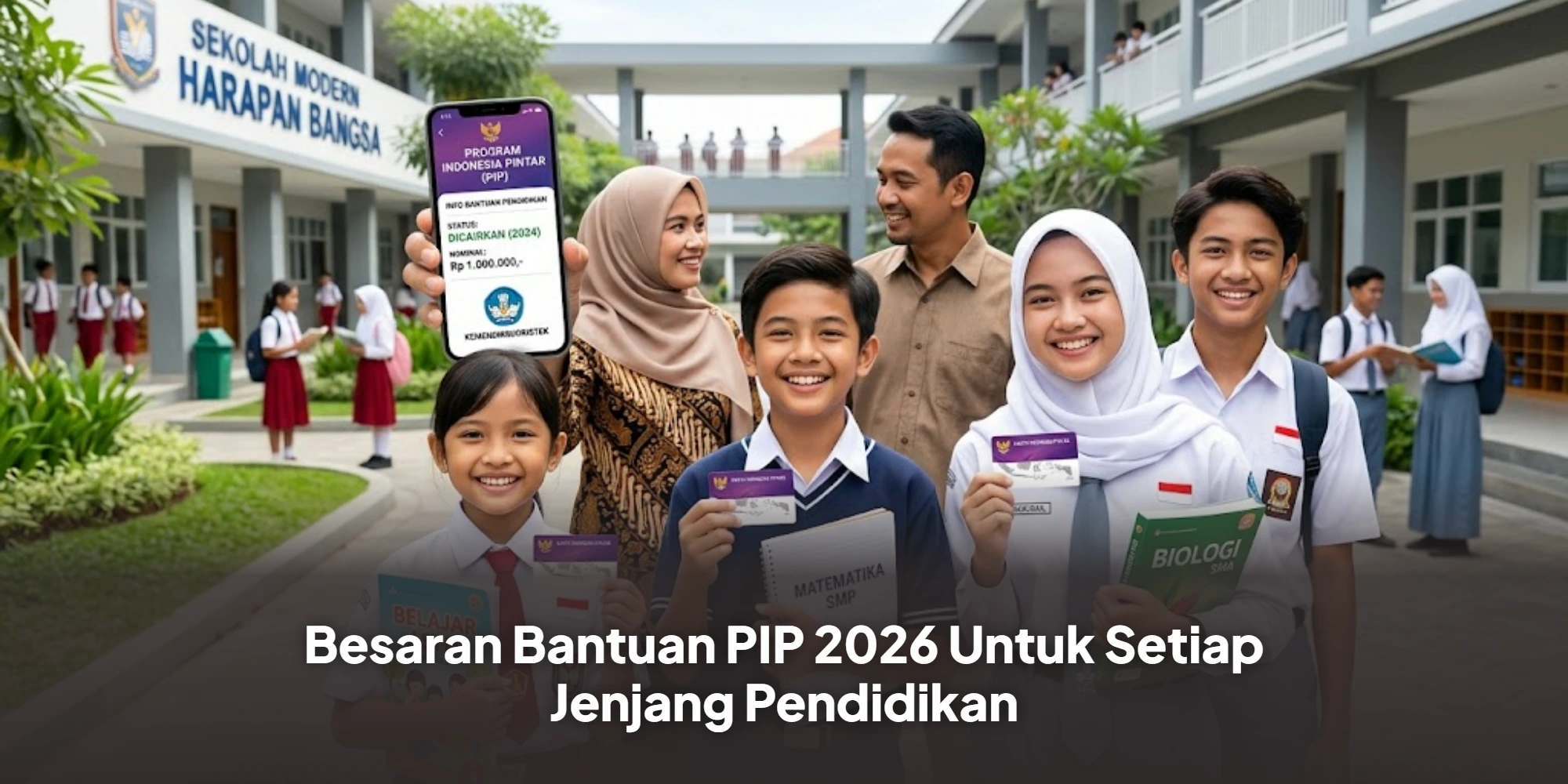 Besaran Bantuan PIP 2026 Untuk Setiap Jenjang Pendidikan