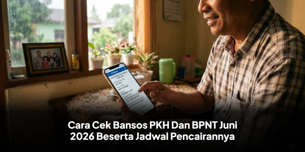 Cara Cek Bansos PKH Dan BPNT Juni 2026 Beserta Jadwal Pencairannya