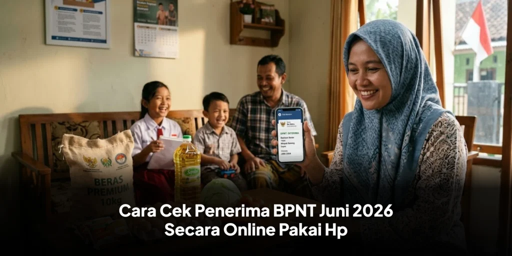 Cara Cek Penerima BPNT Juni 2026 Secara Online Pakai Hp