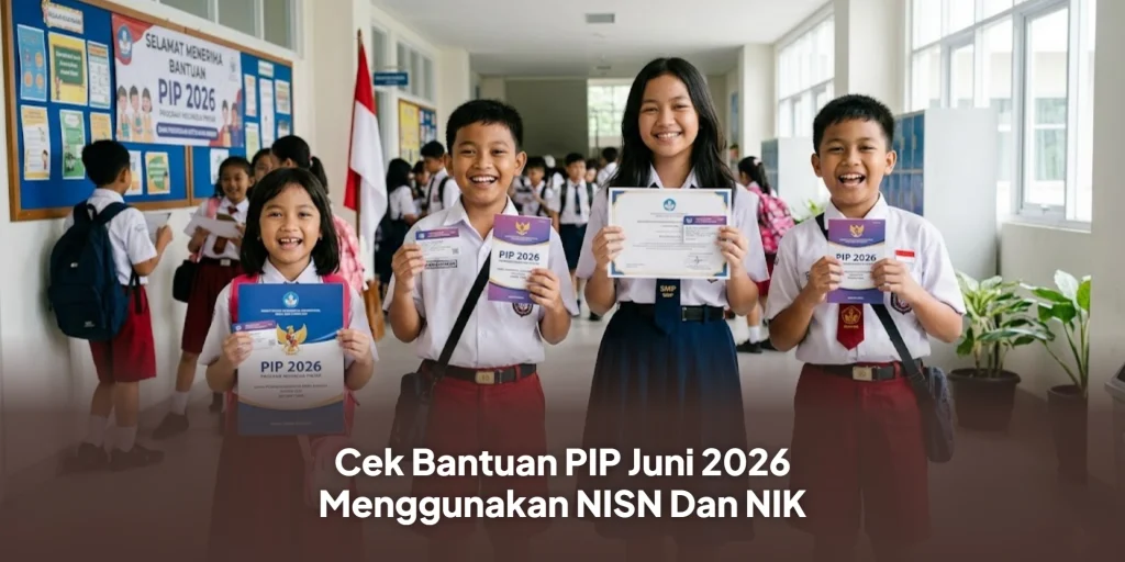 Cek Bantuan PIP Juni 2026 Menggunakan NISN Dan NIK