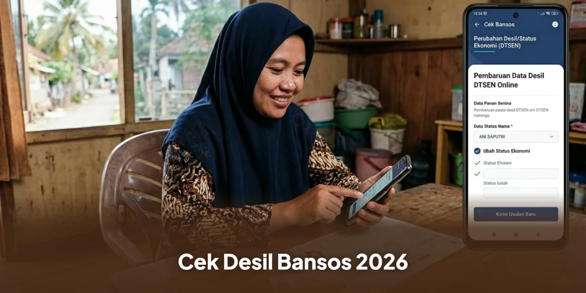 Cek Desil Bansos 2026 Secara Online Menggunakan NIK KTP