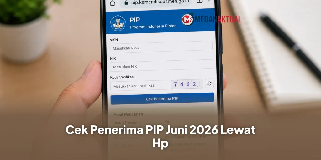 Cek Penerima PIP Juni 2026 Lewat Hp