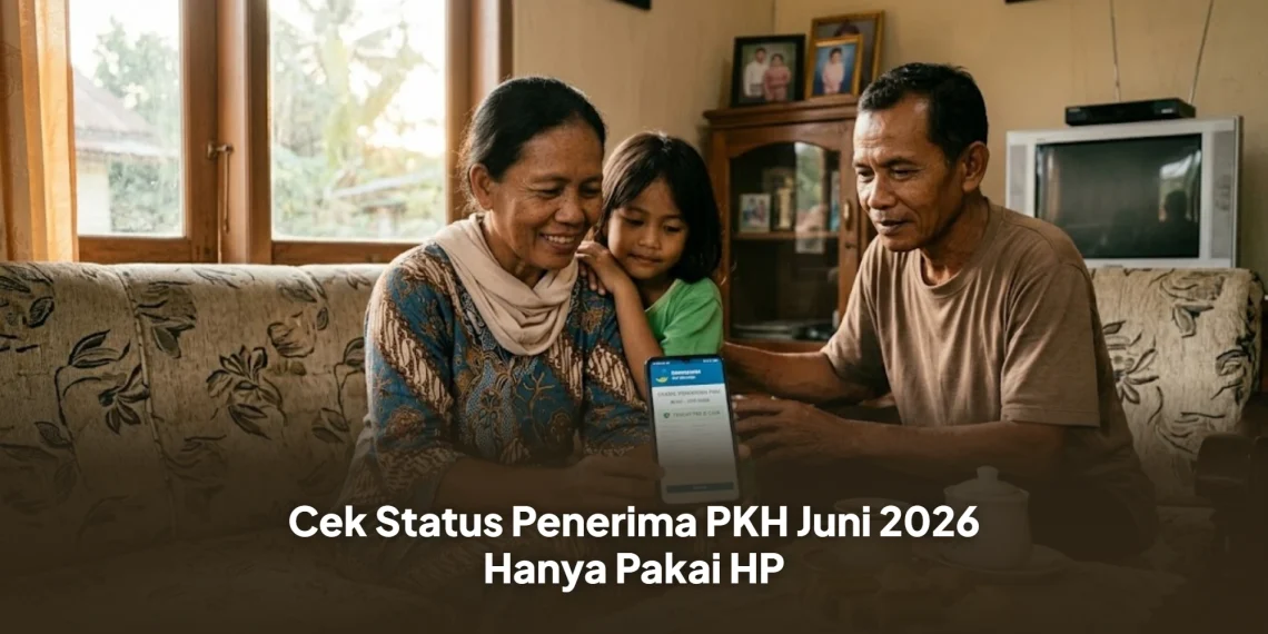 Cek Status Penerima PKH Juni 2026 Hanya Pakai HP